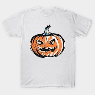 Vintage Halloween Pumpkin T-Shirt